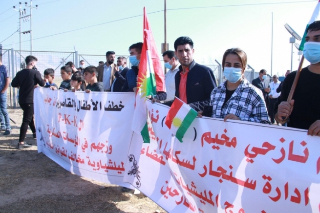 كوردانی ئێزدی داوای دەرچوونی پەكەكە لە شنگال دەكەن