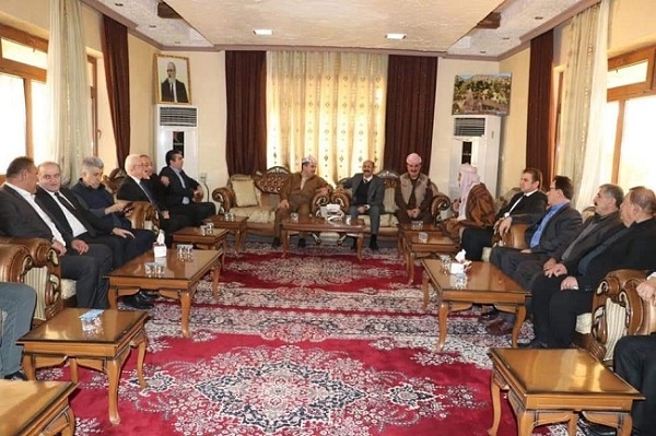 سیداد بارزانی سەردانی میری ئێزدییانی کرد