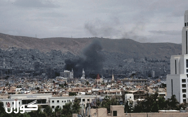 سوپای ئیسرائیل دیمەشق بۆمباران دەکات