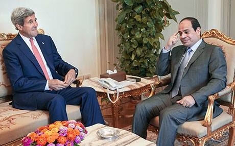  سیسی: نابێت هاوپەیمانێتی دژ بە تیرۆر تەنیا داعش بگرێتەوە 