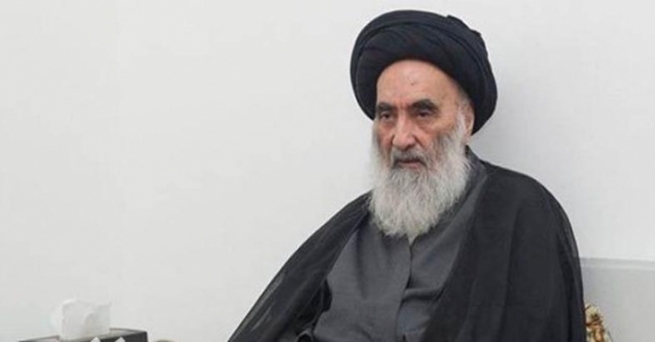 سیستانی: هەر كەسێك بۆ حسێن بگریێت دەچێتە بەهەشت