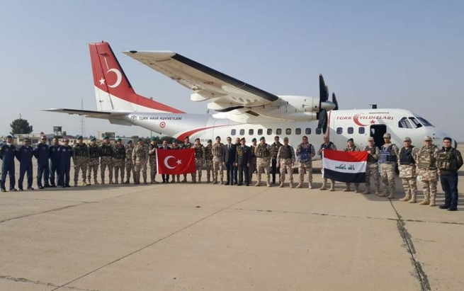 تورکیا: 25 راوێژکاری سەربازیمان بە مەبەستی پشتیوانیکردنی سوپای عێراق ناردە بەغدا