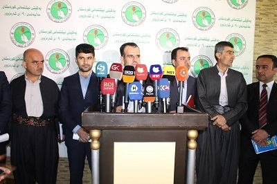هەڵەبجە؛ لایەنە سیاسییەکان بۆ پێکهێنانی هەیکەلی ئەنجوومەنی پارێزگا کۆبوونەوە 