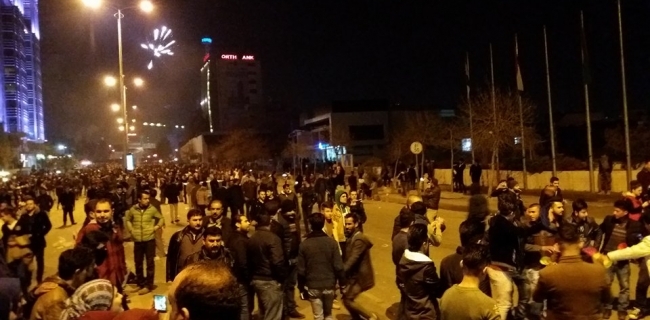 سلێمانی.. لە شەوی سەری ساڵدا 15 ھاووڵاتی بریندار بوون