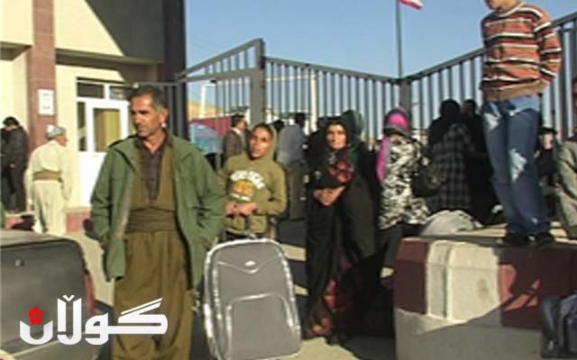 ئەمساڵ 133خێزانی كورد لە ئێرانەوە لە ڕێگەی سنوری حاجی ئۆمەران گەراونەتەوە