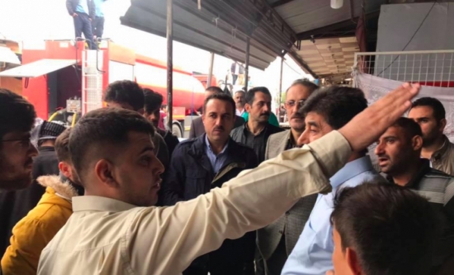  سەرۆکی فراکسیۆنی پارتی داوای لێکۆڵینەوە لە ئاگرەکەی بازاڕی لەنگە دەکات 