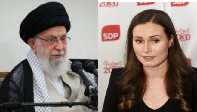 بەرپرسێکی کوردی ڕۆژهەڵات لەسەر ڤیدیۆیەکی خامنەیی و سانا مارین دەستگیر کرا