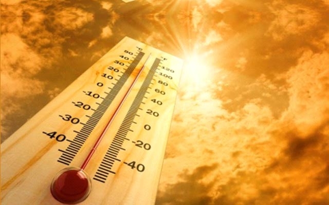 پلەکانی گەرما بەرزدەبنەوە