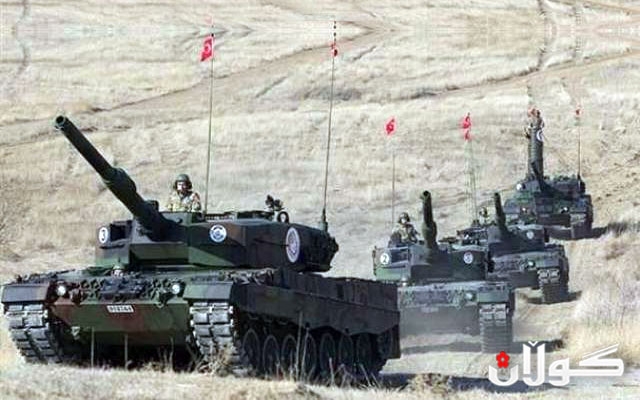  تورکیا ١٥٠ سەرباز و ٢٠ تانک دەنێرێتە بەعشیقە