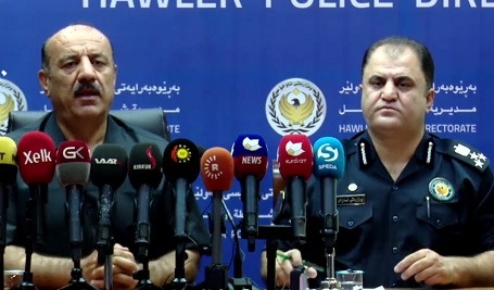  	 پۆلیسی ھەولێر: تاوان یەکجار زۆر دابەزیوە.. دوو مانگی رابردوو ئارامترین دوو مانگ بوو 