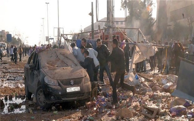 فڕۆكه‌ هیلیكۆپته‌ره‌كانی رژێمی سوریا شاری عه‌ربین و شارۆچكه‌ى نه‌شابییه‌یان له‌ غۆته‌ى رۆژهه‌ڵات بۆردومان كرد