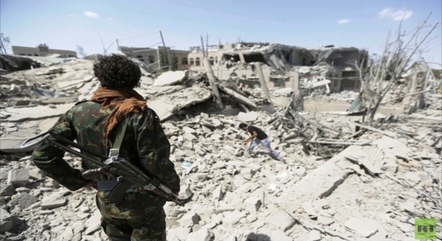 هێرشه‌ ئاسمانیه‌كانی هاوپه‌یمانی عه‌ره‌بی بۆ سه‌ر حوسییه‌كان 6 كوژراوی لێكه‌وته‌وه‌