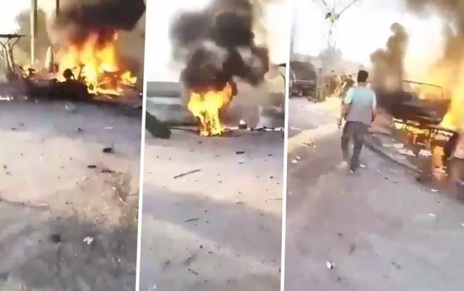 تەقینەوەیەکی بەهێز عەفرینی هەژاند