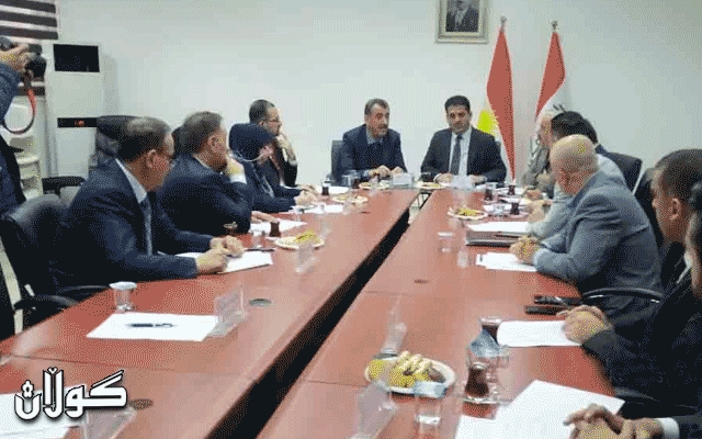 تەندروستی ھەرێم و بەغدا چەند پرسێك تاوتوێ دەكەن