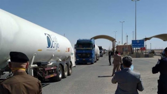 کوێت بە حەوت تانکەر گازی ئۆکسجین هاوکاریی عێراق دەکات