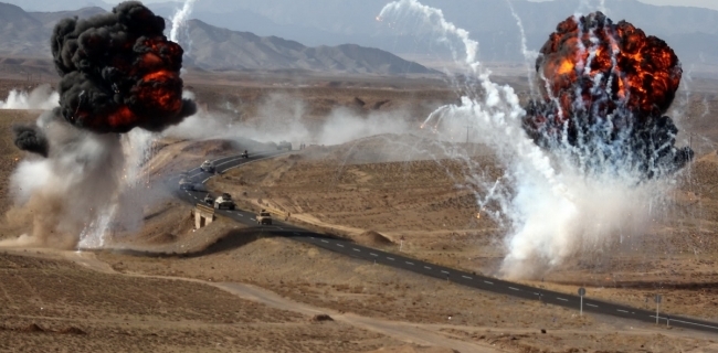  سوپای ئێران مانۆڕێکی گەورەی سەربازی بەڕێوە دەبات