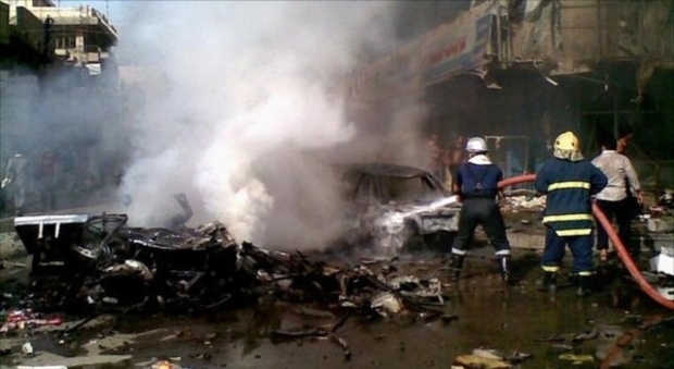 به‌هۆی ته‌قینه‌وه‌یه‌ك له‌ به‌غدا 12 كه‌س كوژران و برینداربوون