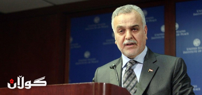 هاشمى: سیاسه‌ته‌ چه‌وته‌كانى مالكى، عێراقى خستۆته‌ به‌رده‌م چه‌ندین ڕێگاى جیاوازه‌وه‌