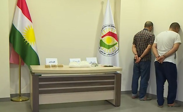 ئاسایشی سۆران نزیكەی 5 كیلۆ ماددەی ھۆشبەردا ده‌گرێت