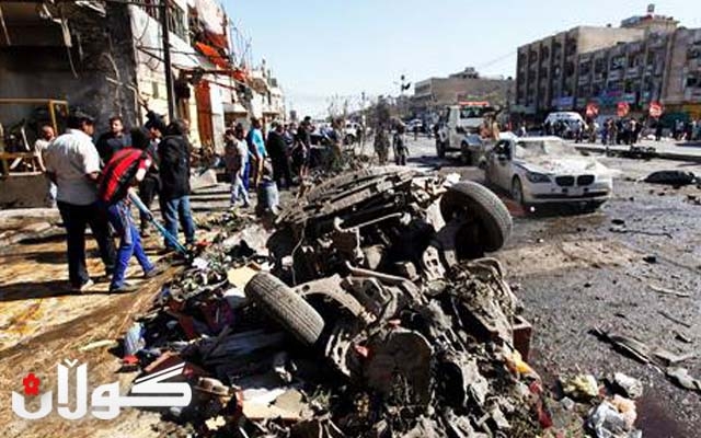  تەقینەوەیەک لە بەغدا 45 قوربانی لێدەکەوێتەوە 