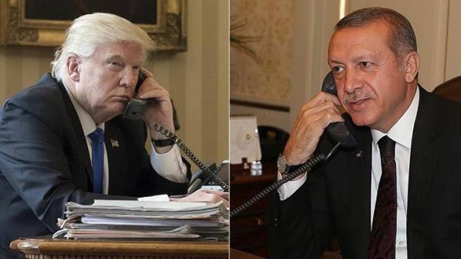 تره‌مپ: له‌گه‌ڵ ئه‌ردۆغان باسی راگرتنی شه‌ڕمان كرد له‌گه‌ڵ كورد