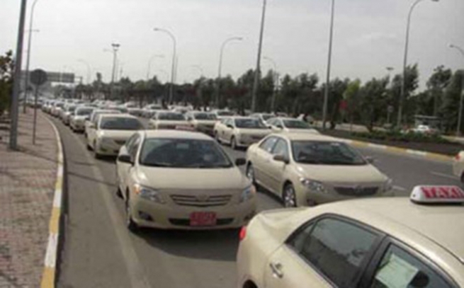 تەکسییەکانی کوردستان رێکدەخرێن و بەڕەنگ جیادەکرێنەوە