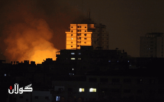  ئیسرائیل بنکەیەکی سەربازیی ئێران لە نزیک دیمەشق بۆردومان دەکات 