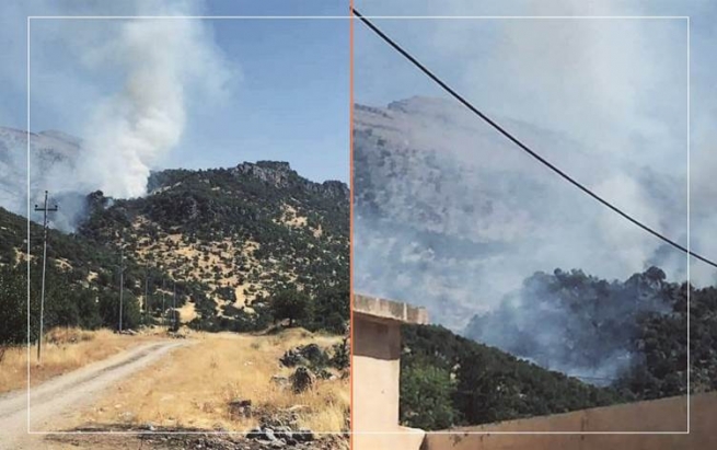 تورکیا بۆردوومان و تۆپبارانی سێ گوندی کانی ماسێ دەکات