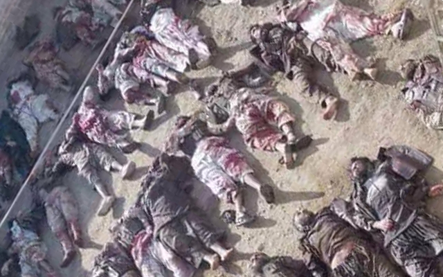 بە سەدان لاشەی كوژراوانی داعش گەیشتۆتە موسڵ