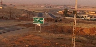  تۆپخانەی پێشمه‌رگه‌ له‌ ناوه‌ران، هەشت تیرۆرستی داعشی كوشت 