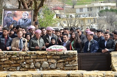 سەردانی چینوتوێژەكانی كوردستان و پارچەكانی دیكە بۆ سەر مەزاری نەمران لە بارزان بەردەوامە