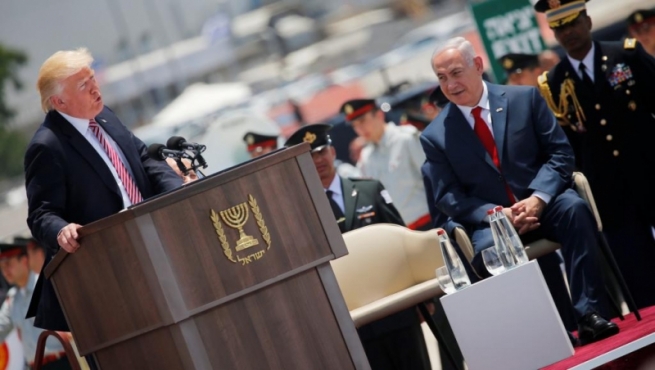  ترەمپ لە ئیسرائیل: ئێران پشتیوانی تیرۆریزمە 