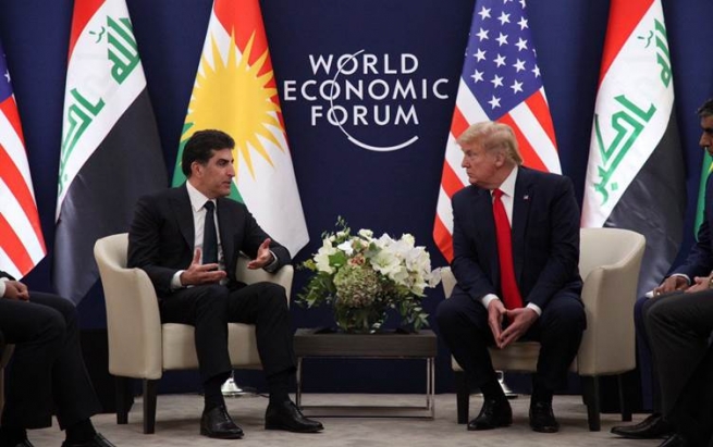 راگەیێندراوی کۆشکی سپی لەبارەی ئەنجامی کۆبوونەوەی نێچیرڤان بارزانی و دۆناڵد ترەمپ