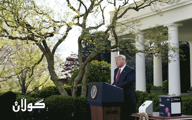 ترەمپ: زۆریی ژمارەی تووشبووانمان بە کۆرۆنا مەدالیای شەرەفە