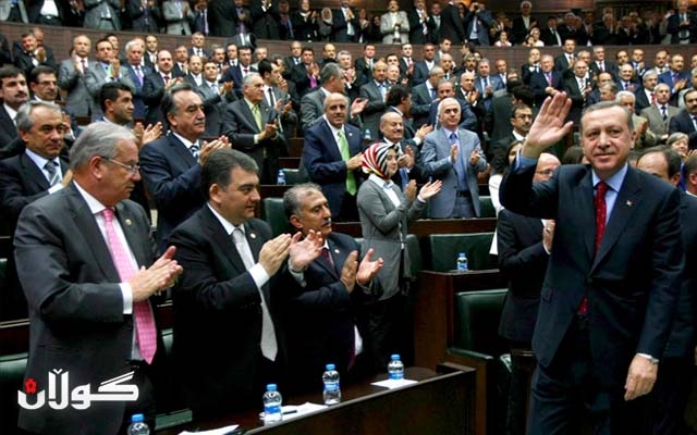 ئەردۆغان: هەر گورزوەشاندنێکی سەربازی دەبیت کۆتایی ئەسەد بێت 