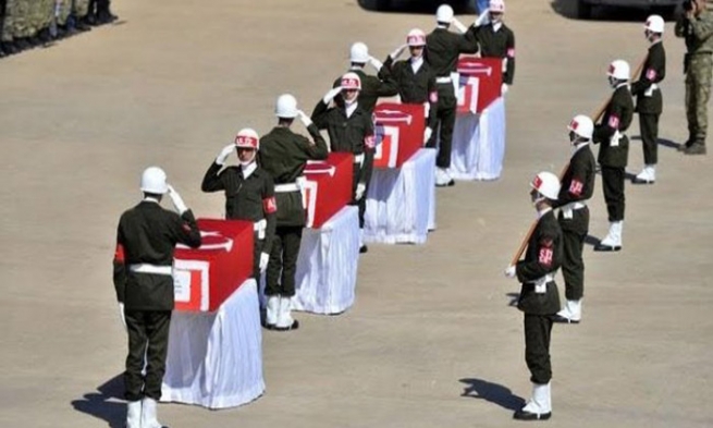 ژمارەی کوژراوانی سوپای تورکیا لە شەڕی پەکەکە ئاشکرا دەبێت 