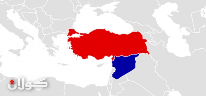 توركیاو سوریا بۆردومانی‌ یه‌كترده‌كه‌نه‌وه‌