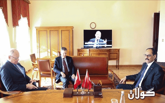 جه‌یمس جیفری و ئیبراهیم كاڵن دور له‌ چاوی كامێراكان لەبارەی سوریاوە کۆبونەوە