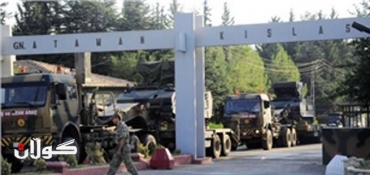 توركیا، تانك و مووشەكی زیاتر ڕەوانەی سنووری سووریا دەكات