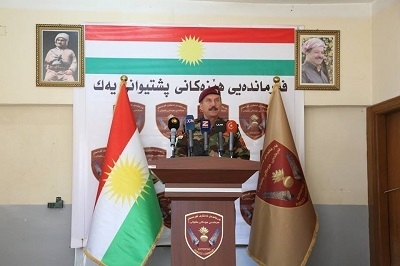 ئەندازەی سەربازیی پێشمەرگە: ٢٨٨٣ بۆمب پووچەڵ کراونەتەوە 
