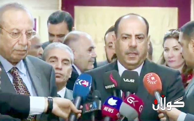  یەکێتیی هێزە سوننەکانی عێراق: هەرگیز بەرامبەر خواستەکانی گەلی کوردستان ناوەستین 