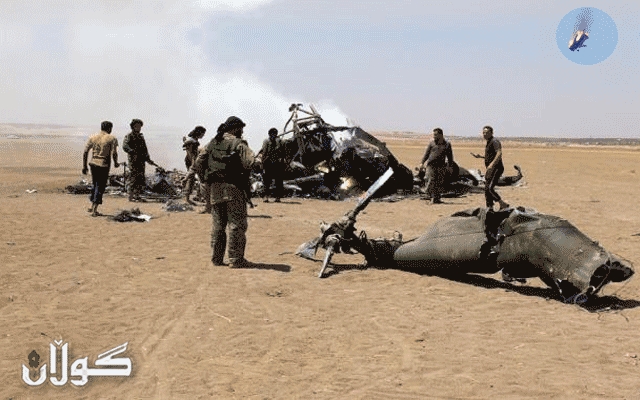 هێزی ئۆپۆزسیۆنی سوریا فرۆکەیەکی جەنگیان خستەخوارەوە