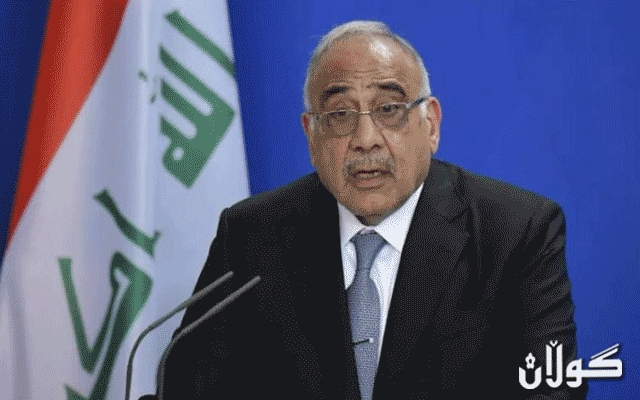 عەبدولمەهدی جەخت لەسەر پاراستنی گیانی خۆپیشاندەران دەکاتەوە