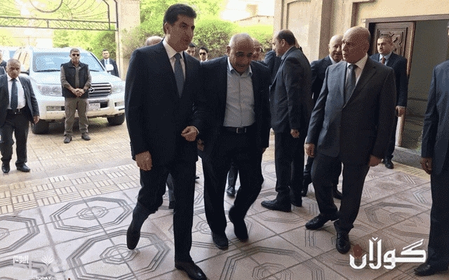 نێچیرڤان بارزانی گەیشتە بەغدا