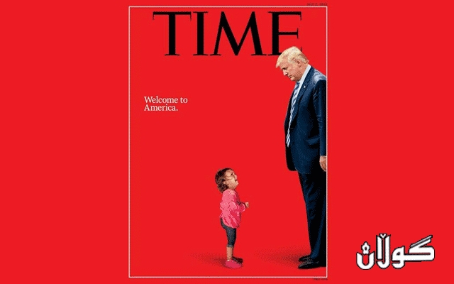 گۆڤاری (تایم)ی ئەمریکی لە ڕێگەی بەرگی گۆڤارەکەیەوە ھێرش دەکاتە سەر ترەمپ 