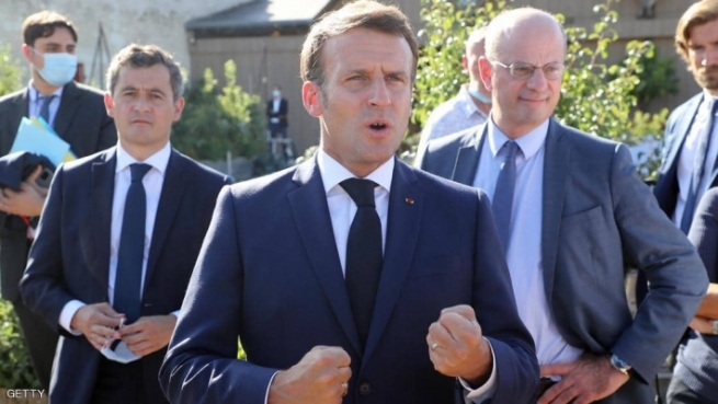 ماکرۆن: هەڵەیە ئاسایشی رۆژهەڵاتی دەریای ناوەڕاست بۆ تورکیا بەجێ بهێڵین