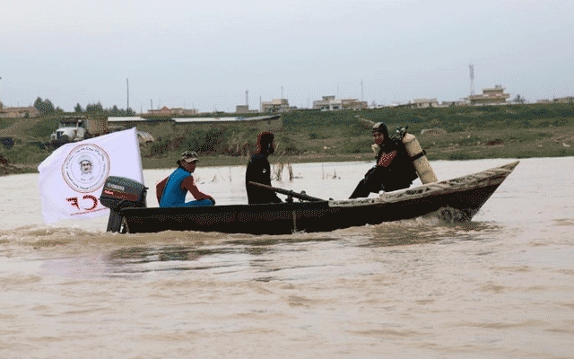  تیمی غەواسی دەزگای خێرخوازیی بارزانی بەدوای قوربانییانی ڕووداوەکەی مووسڵدا دەگەڕێن 