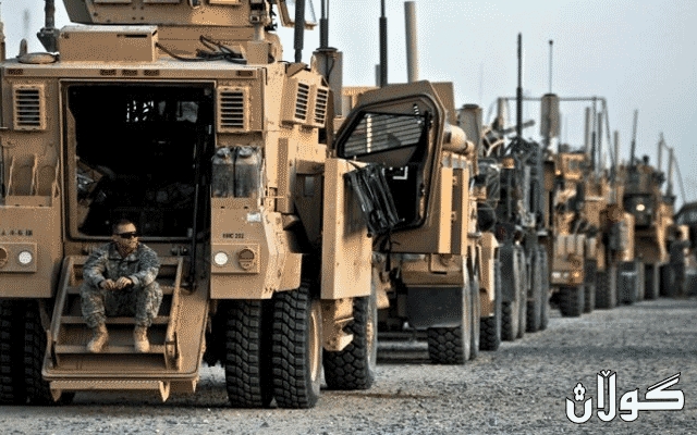  بۆمبێکی چێنراو بە کاروانێکی گواستنەوەی کەلوپەلی سەربازی هێزەکانی هاوپەیمانان تەقییەوە