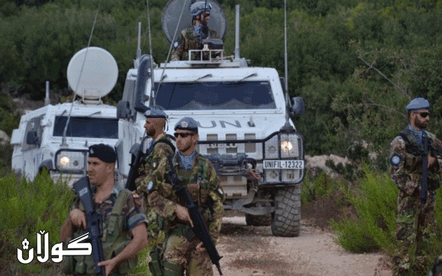 ئەنجوومەنی ئاسایش ژمارەی هێزە ئاشتیپارێزەکانی نێوان لوبنان و ئیسرائیل کەم دەکاتەوە