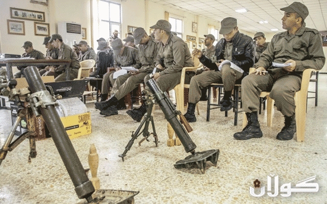  ئیتاڵیا مەشق بە 300 پێشمەرگە دەکات